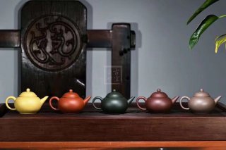 《五色土》綠泥，朱泥，紫泥，青灰泥，段泥純手工宜興紫砂壺茶具水平茶壺