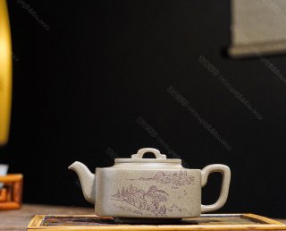 美壺推薦！品名：四方玉鎖作者：工藝美術